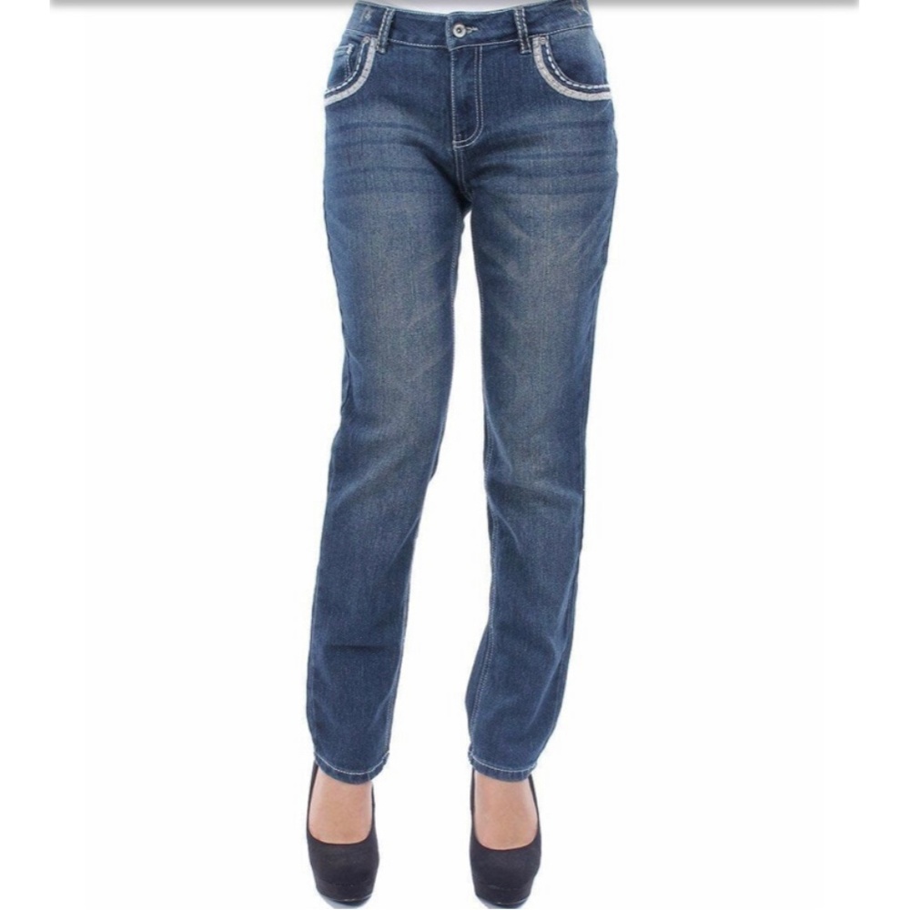 Kiss Therapy Dark Blue Jeans